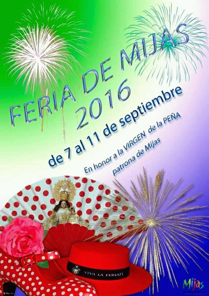 Feria y Fiestas en honor de la Virgen de la Peña 2016 Mijas